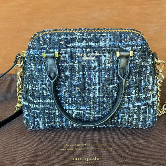 Kate Spade Small Maise Emerson Place Fabric Handbag Crossbody RARE NEW - Picture 3 of 17